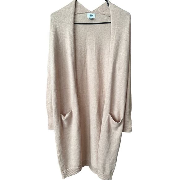 Old Navy Pink Knit Longsleeve Open Cardigan, S - Picture 1 of 6